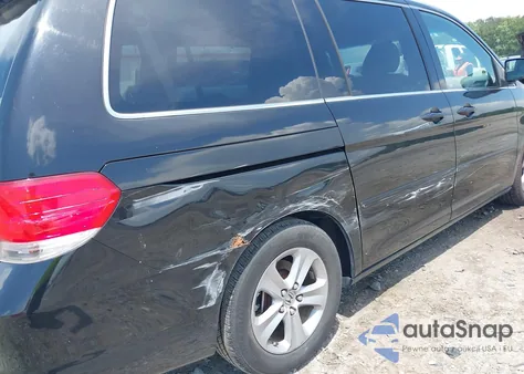 2010 Honda Odyssey Touring из США, поврежденный, VIN 5FNRL3H99AB056282